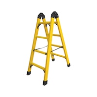 Electric runged ladder