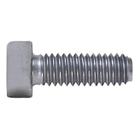 Hexalobular-type cheese head screw, low head ISO 14580, steel, strength class 8.8, zinc-nickel-plated, silver (ZNSHL)