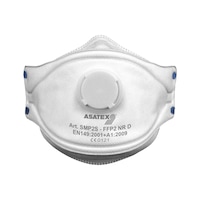 Disposable breathing mask FFP2 SMP2S Asatex