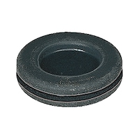 Cable grommet with membrane, double-flanged, CR