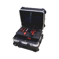 Tool case with castors, HDPE