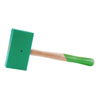 Hammer with plastic head, rectangle