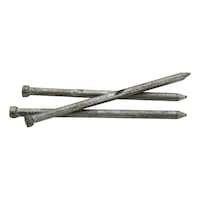 Wire nail steel zinc plated, small head