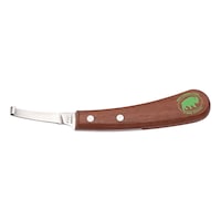 Wide‑blade hoof knife