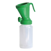 Green dip cup For udder disinfection