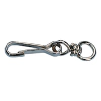 Simplex carabiner with swivel