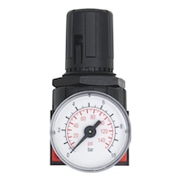 Regler mit Manometer für Druckluft-Wartungseinheit Baugröße 1