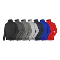 Farben Blakläder Sweatshirt mit Half-Zip 3369 1158 in div 