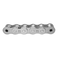 Roller chain, stainless steel