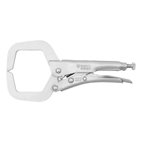 Clamping grip pliers, C type