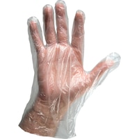 Protective glove, disposable