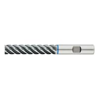 STC end mill Speedtwister-Inox, extra long XL, five cutting edges, uneven angle of twist gradient, 5xD
