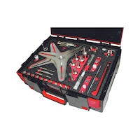 SAC coupling tool set Master, 61 pieces