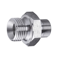 BSP reducing adapter stainl. steel A4 male thread