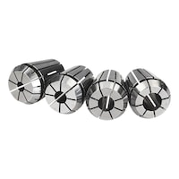Collet chuck set For use in tool holder for thermic drill bit