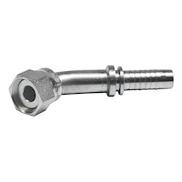 ORFS bent single connector 45° female