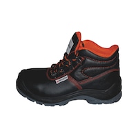 S3 Boğazlı iş güvenliği ayakkabısı Siyah