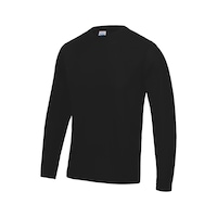 Work shirt Dry long-sleeved, black