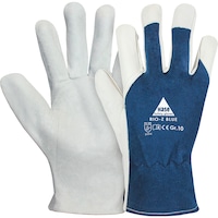 Protective glove, leather Hase Rio-Z-Blue 40110B