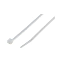 Cable tie KBL 2 natural With plastic latch
