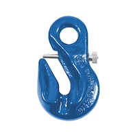 Parallel hook with eyelet and lock QC 10