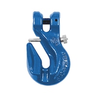 Parallel hook clevis and lock QC 10