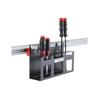 CLIP-O-FLEX<SUP>®</SUP> holder Screwdriverflex 1 Holder for up to 15 screwdrivers