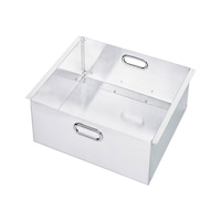 Storage basket  For checker plate, 250–470 litres