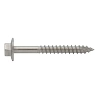Drilling screw, hexagon head with flange, inch