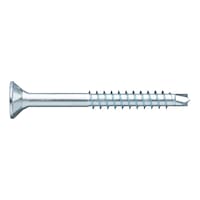 ASSY<SUP>®</SUP>plus 4 CSMP universal screw Hardened zinc-plated steel, partial thread, countersunk milling pocket head