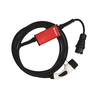 Charging cable for electric vehicle Mode 2 type 2