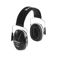 Ochranná sluchátka WNA 100 S&nbsp;dobrými zvukově izolačními vlastnostmi a&nbsp;výškově nastavitelným náhlavním páskem
