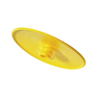 Přírubová krytka GPN 670 Polyetylen (PE-LLD), žlutý