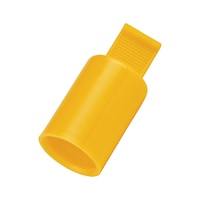 GPN 210 grip cap Ethylene vinyl acetate (EVA), free from plasticisers, yellow