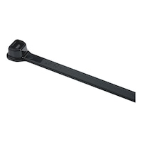 Cable tie PA66HIRHS black with plastic lock