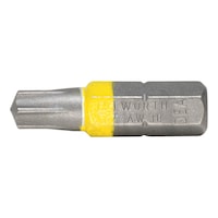 AW® C 6.3 bit (1/4 inch) with patented AW tip and colour coding