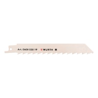 Sabre saw blade, wood, one star For hardwood and softwood