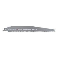 Sabre saw blade, construction, four stars, Multiblade Longlife/cast iron professional With ground carbide teeth