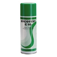 Bycotest C10 alcohol-based cleaner Black and white magnetic method.