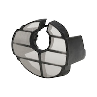 Dust protection filter for angle grinder