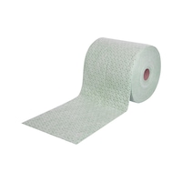 Roll of cleaning cloths, absorbent, universal