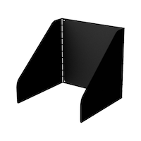 OrgaAer U-bracket for folder, tall container