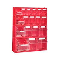 Storage box set with 18 drawers, 4pcs