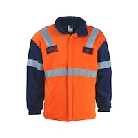 High-visibility fleece jacket Asatex JAFL82P