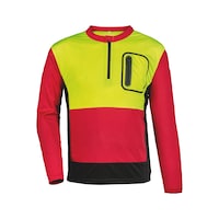 Cut protection long-sleeve top
