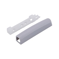 Linear adapter for magnetic push latch, long