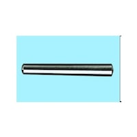 Conische pen, ongehard DIN 1, roestvast staal A1, blank