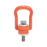 Load stand rotated 360 degree with captive screw