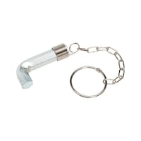 H.Q.E. ring bolt key