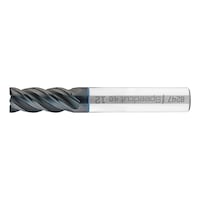 Schaftfräser HPC Speedcut 4.0-Inox, lang, Vierschneider, ungleiche Drallsteigung DIN 6527L, HA-Schaft